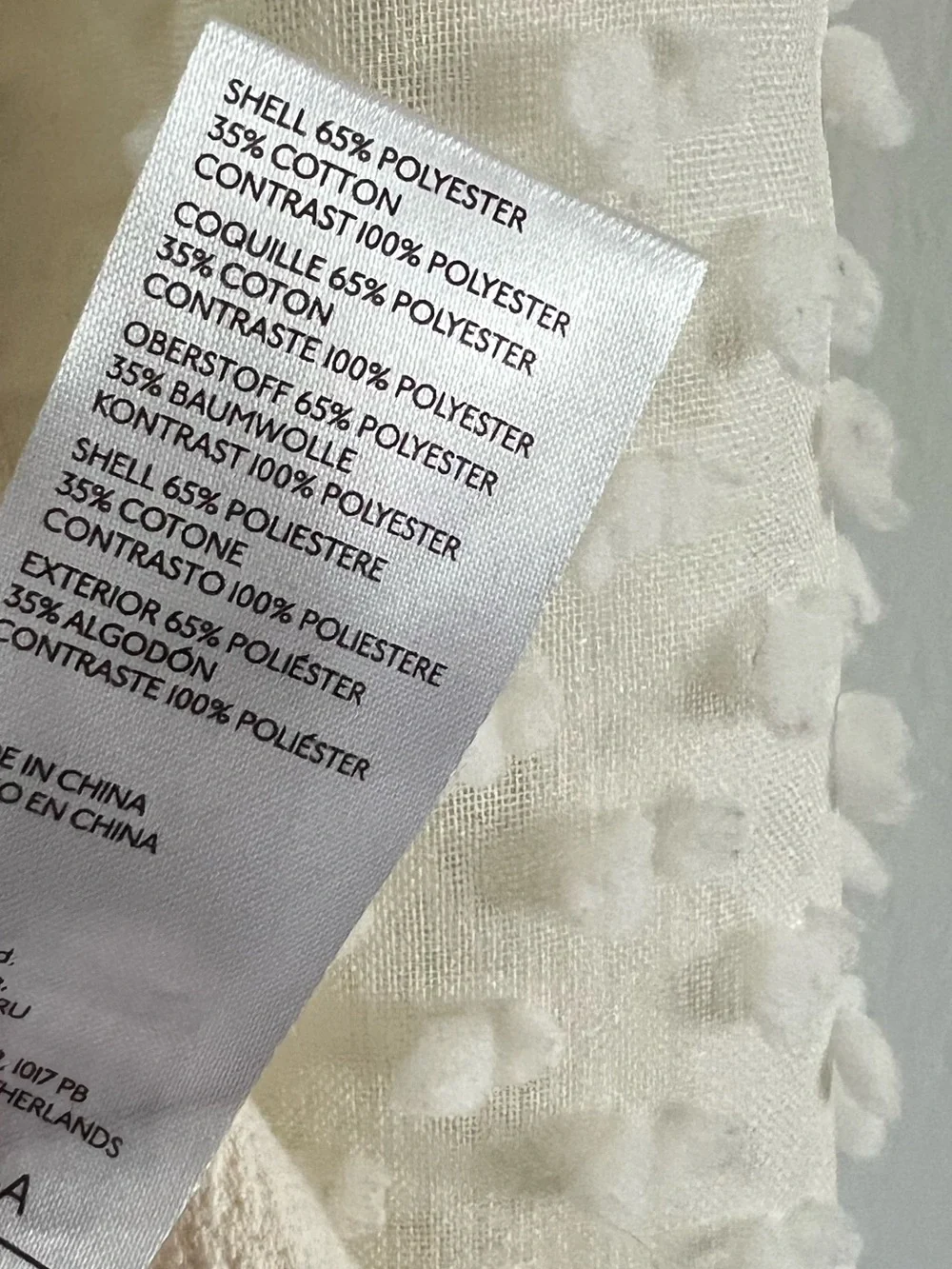 Anthropologie Maeve Textured-Sleeve Top Sz Large